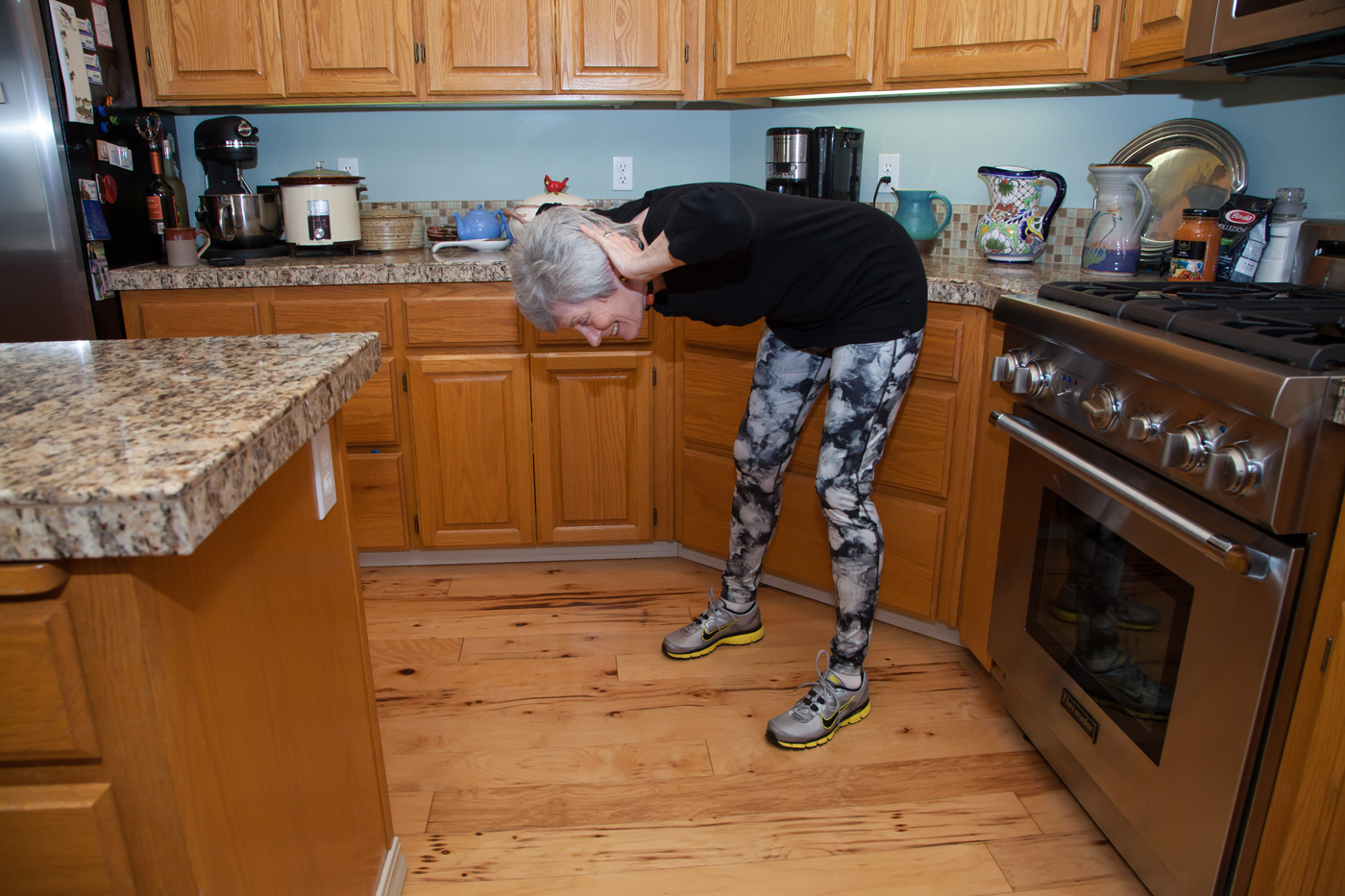 Nancy L - FIT CUI exercising