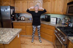 Nancy L - FIT CUI exercising